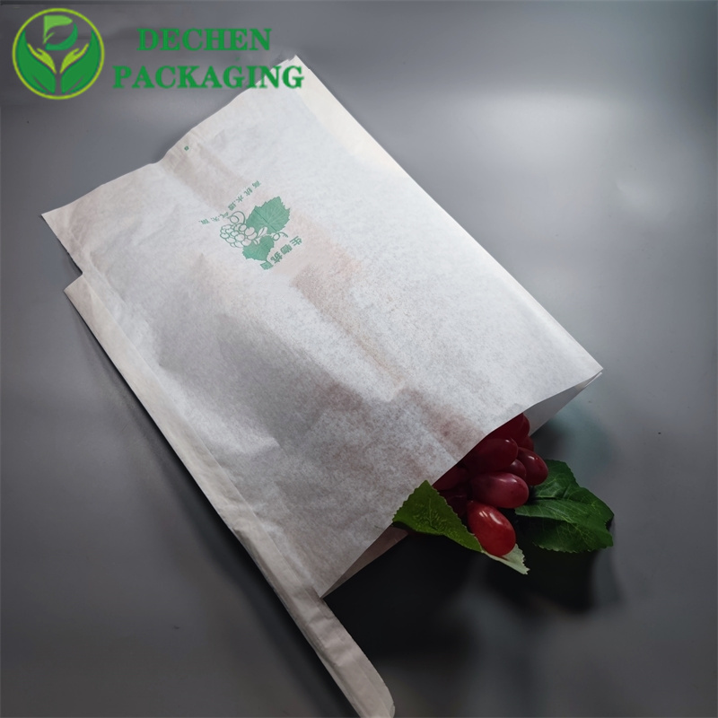 葡萄袋葡萄套袋 纯白色涂蜡葡萄果袋厂家  阳光玫瑰果袋厂家