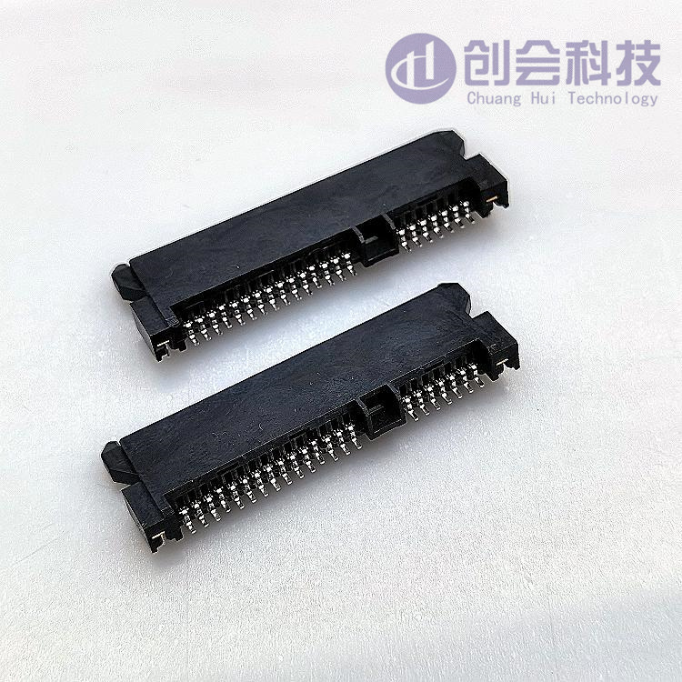 SATA7+15P H4.2 板下 SMT2.08孔鱼叉