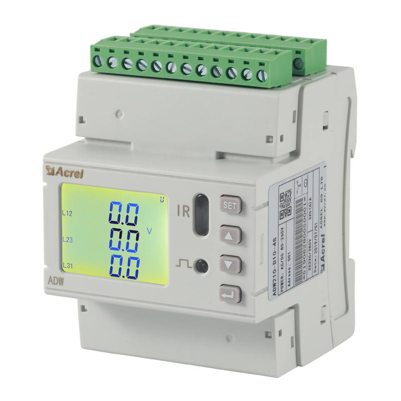导轨式多回路仪表ADW210-D24-4S三相电流配互感器