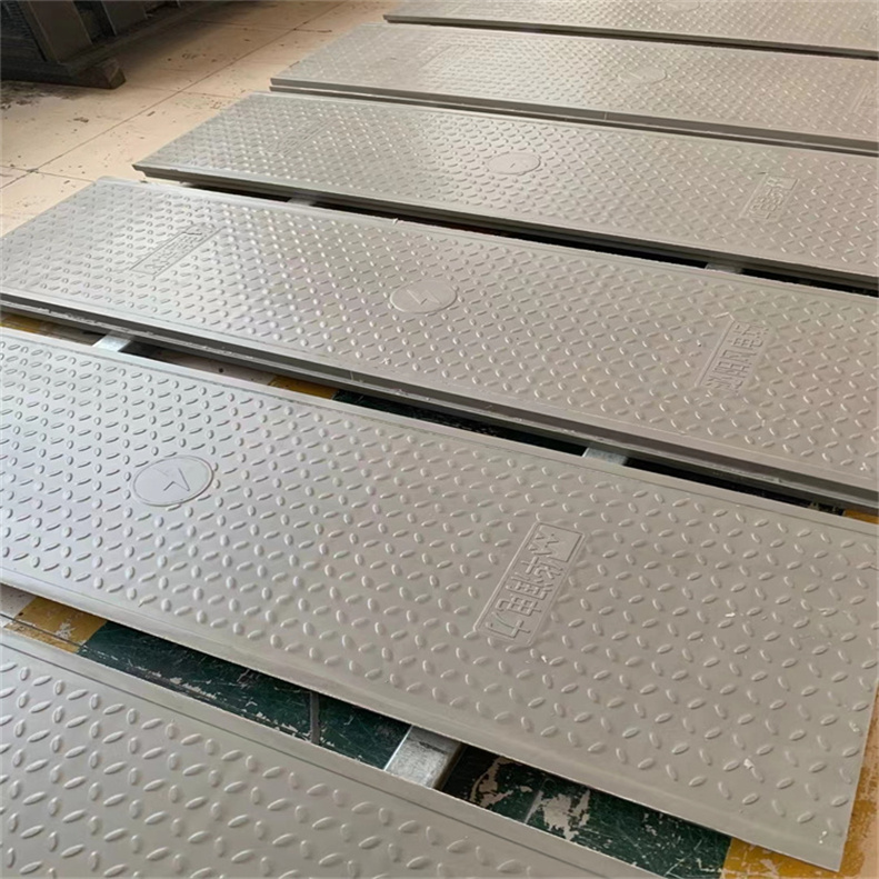 树脂复合电缆沟盖板厂家 有效保护电缆 颜色可定制 防水  隧道盖板  电力盖板