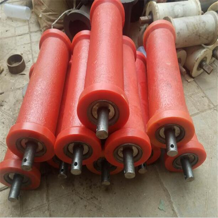 矿用尼龙地滚用于提升和承托钢丝绳 150*300定制扁轴