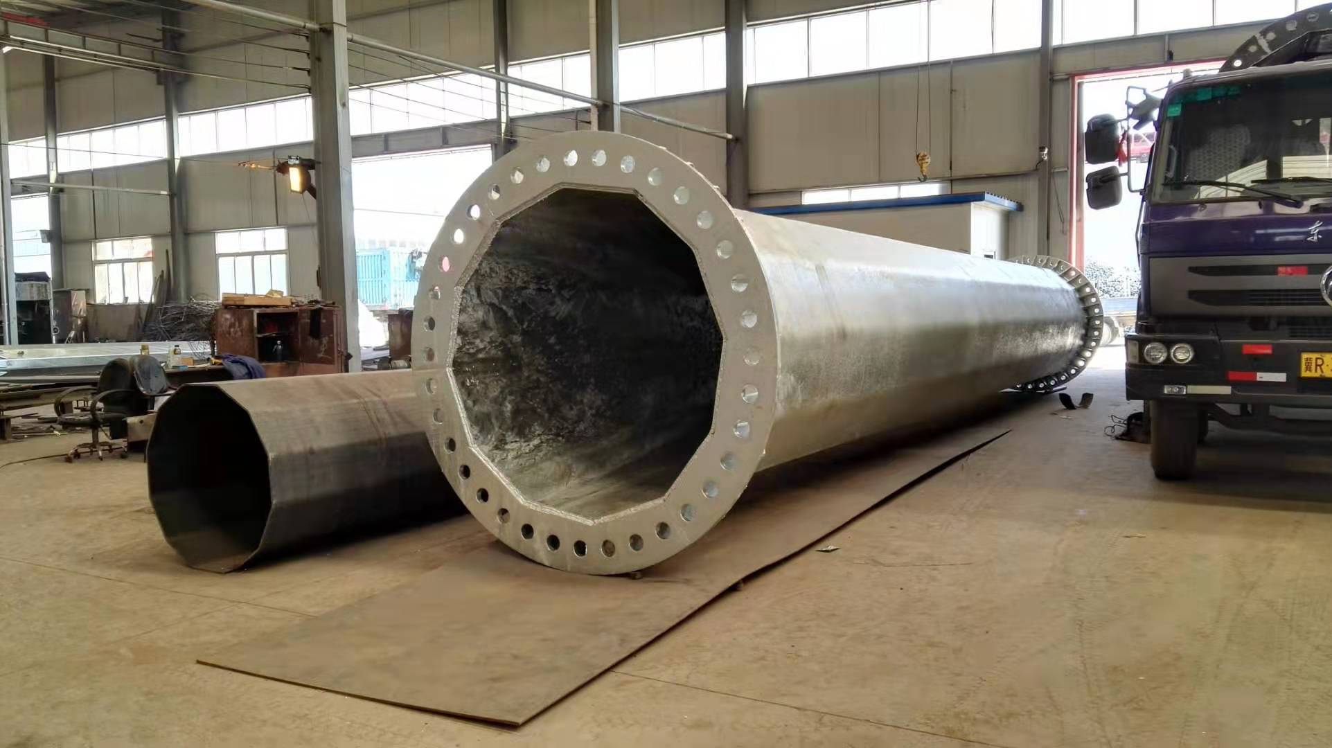 河北电力钢杆 电力钢管桩 电力钢管塔 电力钢管杆  电力钢桩基础  专业生产厂家