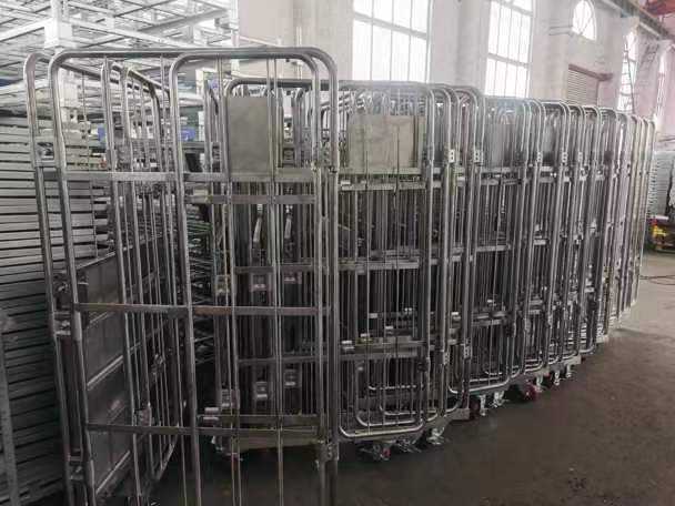 不锈钢可折叠可移动式台车仓储物流用诩泽XZ-T05  物流台车  通用台车  不锈钢台车