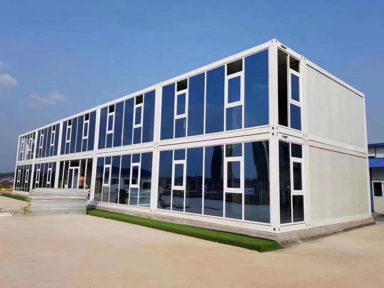 哈密标准化集装箱房供应 伊吾模块化打包箱房出租  哈密集装箱房供应  伊吾打包箱房出租