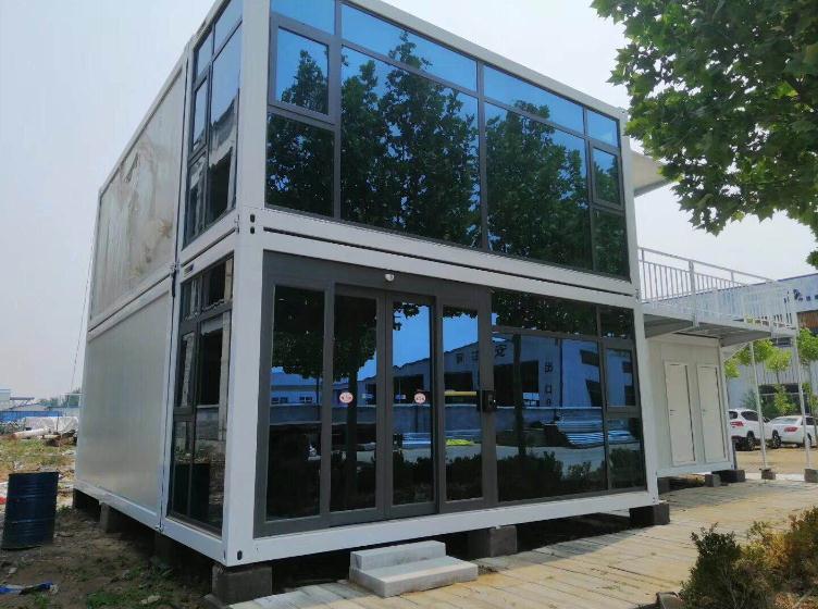 和田住人集装箱房 于田快拼式双层打包箱房 用途广泛  和田集装箱房  于田双层打包箱房