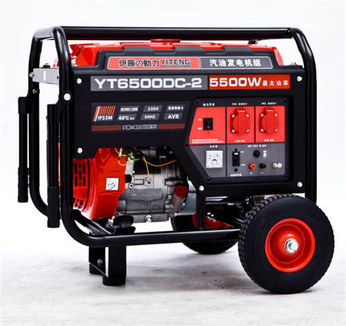 伊藤小型5kw汽油发电机YT6500DC-2  伊藤汽油发电机