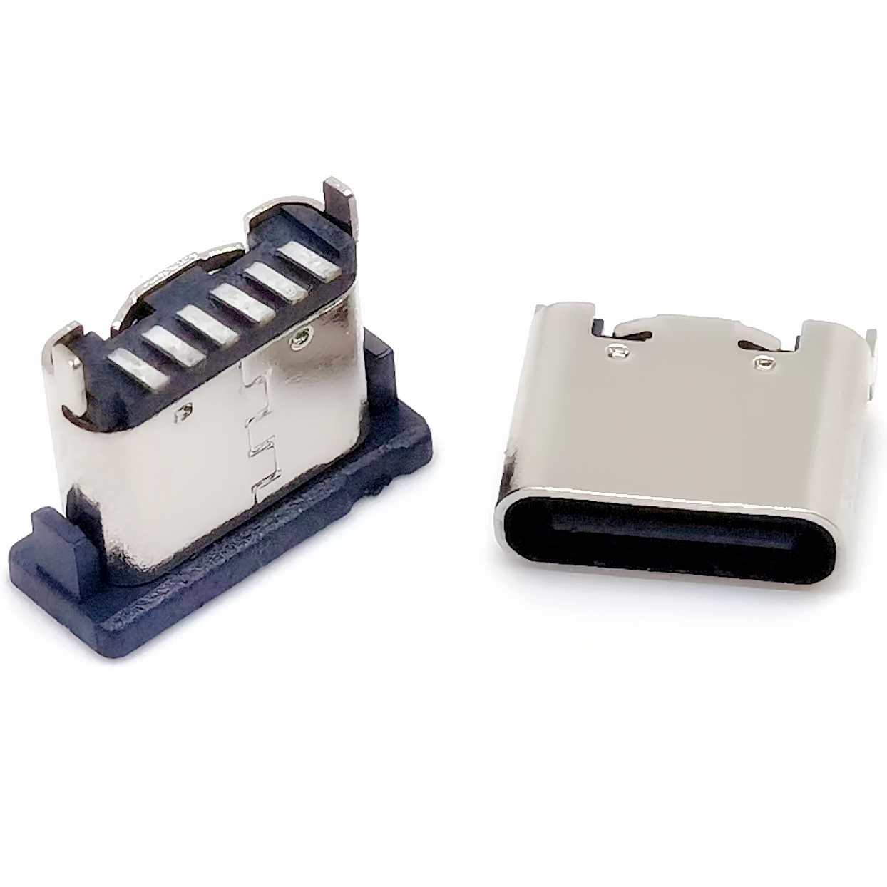 type-c 6p板上贴片 加长款 H=10.0mm  USB  连接器