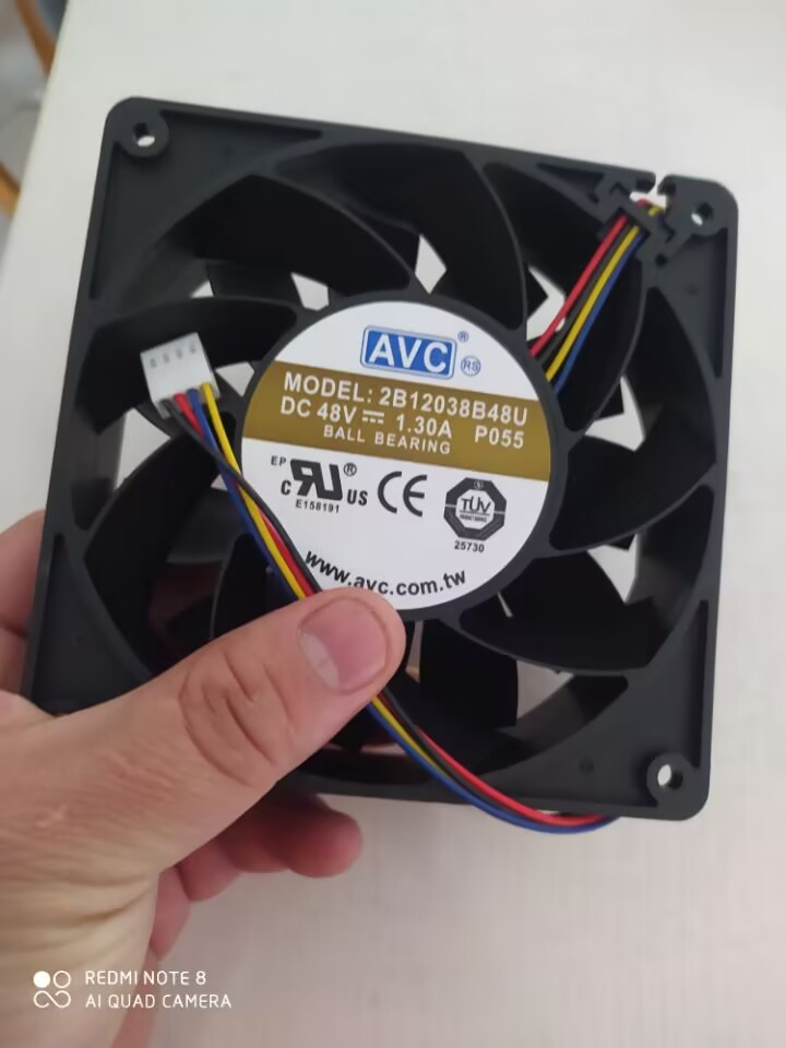 AVC DBTA0838B2G 12V 4.1A  12V 4.1A 8CM  8038大功率风扇