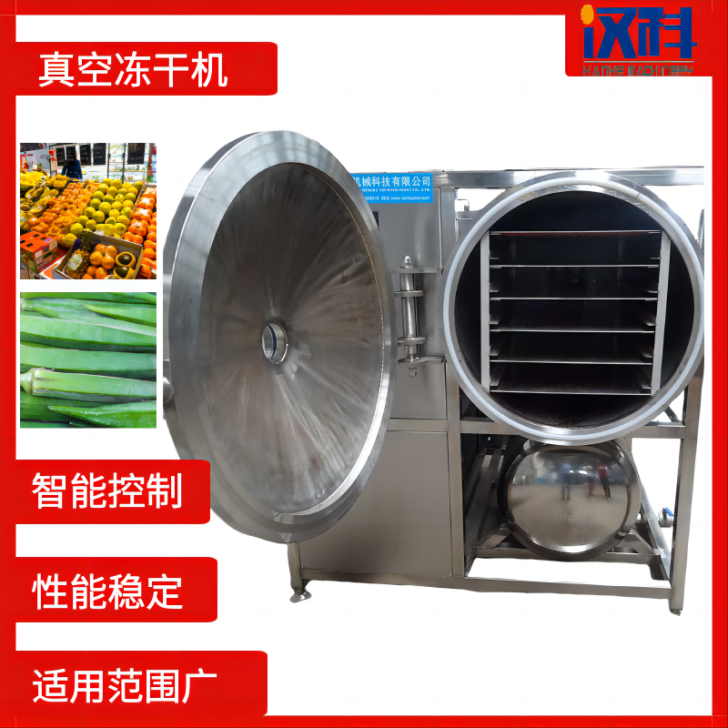 葡萄脆真空冷冻干燥机 保健品冻干设备 桑葚真空冻干机  低温冻干机