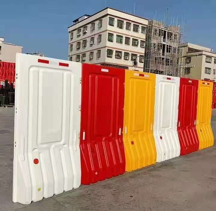 塑料隔离墩蓝白红白蓝警示柱小水马防撞墩