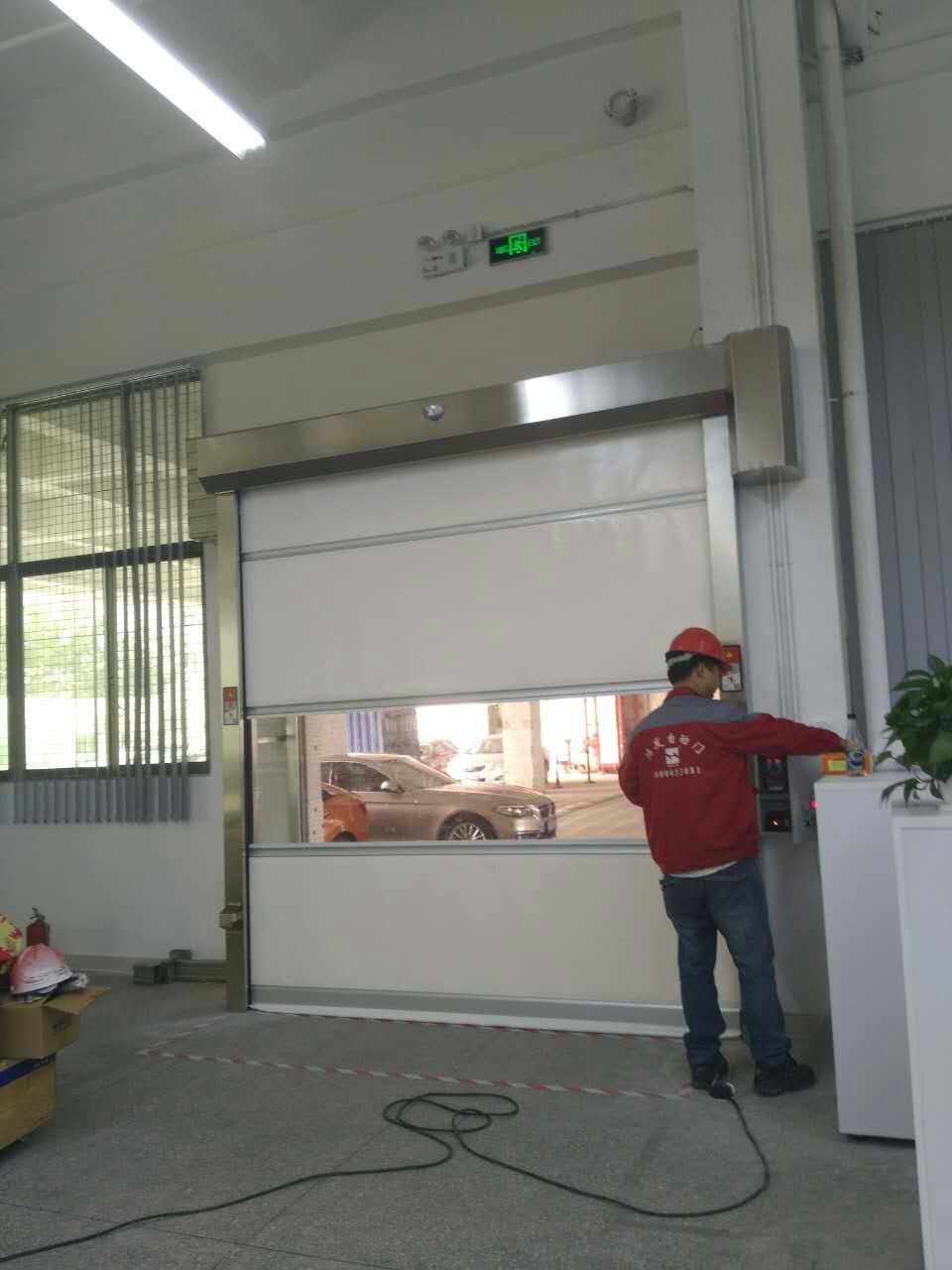 揭阳涡轮硬质卷帘门工业车间高温防尘快速门同价比质  揭阳涡轮快速门定做  揭阳防尘快速门批发  揭阳安装快速门厂家