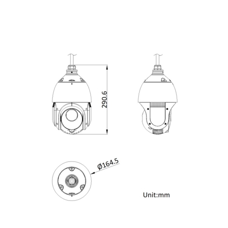海康4G红外球机DS-2DE4423IW-D/GLT(F)  400万4G红外球机  焦距4.8 mm~110 mm