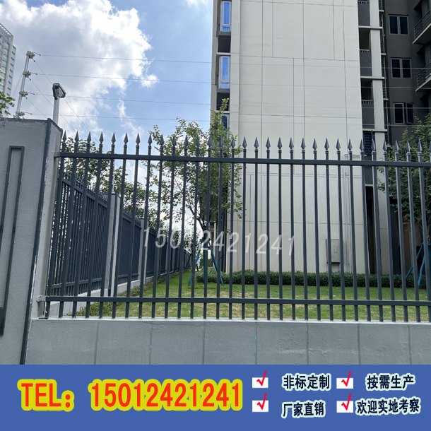 小区别墅栅栏铁艺护栏防盗锌钢护栏厂家直销  防盗坚固锌钢护栏