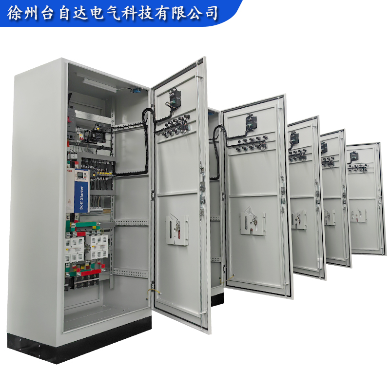 滁州设计选型户内外电控柜 污水自动化处理控制柜变频柜  徐州智能软启动柜