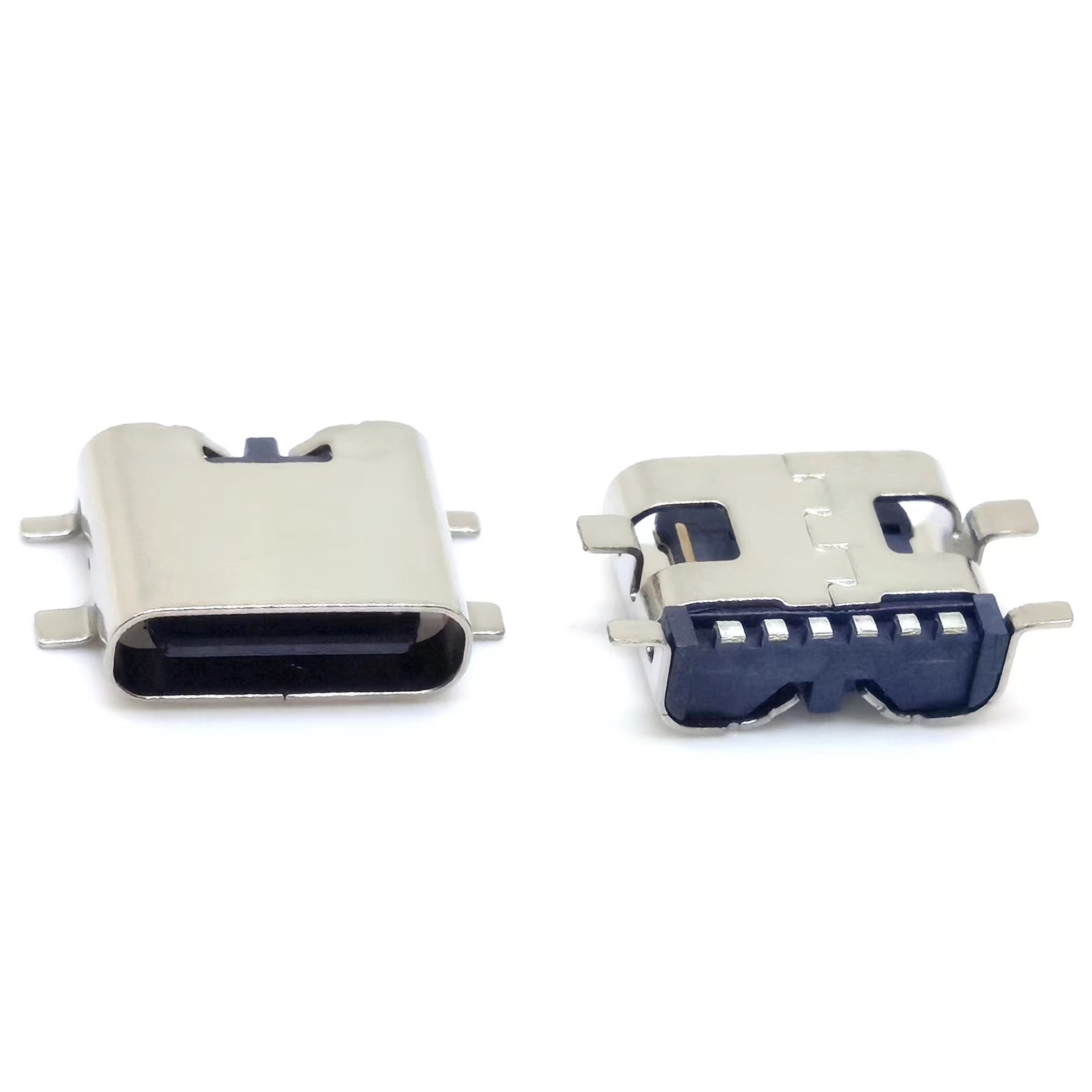 type-c 14p夹板母座 夹板10.0mm H=7.3  USB