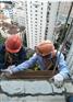 上海高层建筑外墙管道堵塞破损蜘蛛人高空吊绳疏通