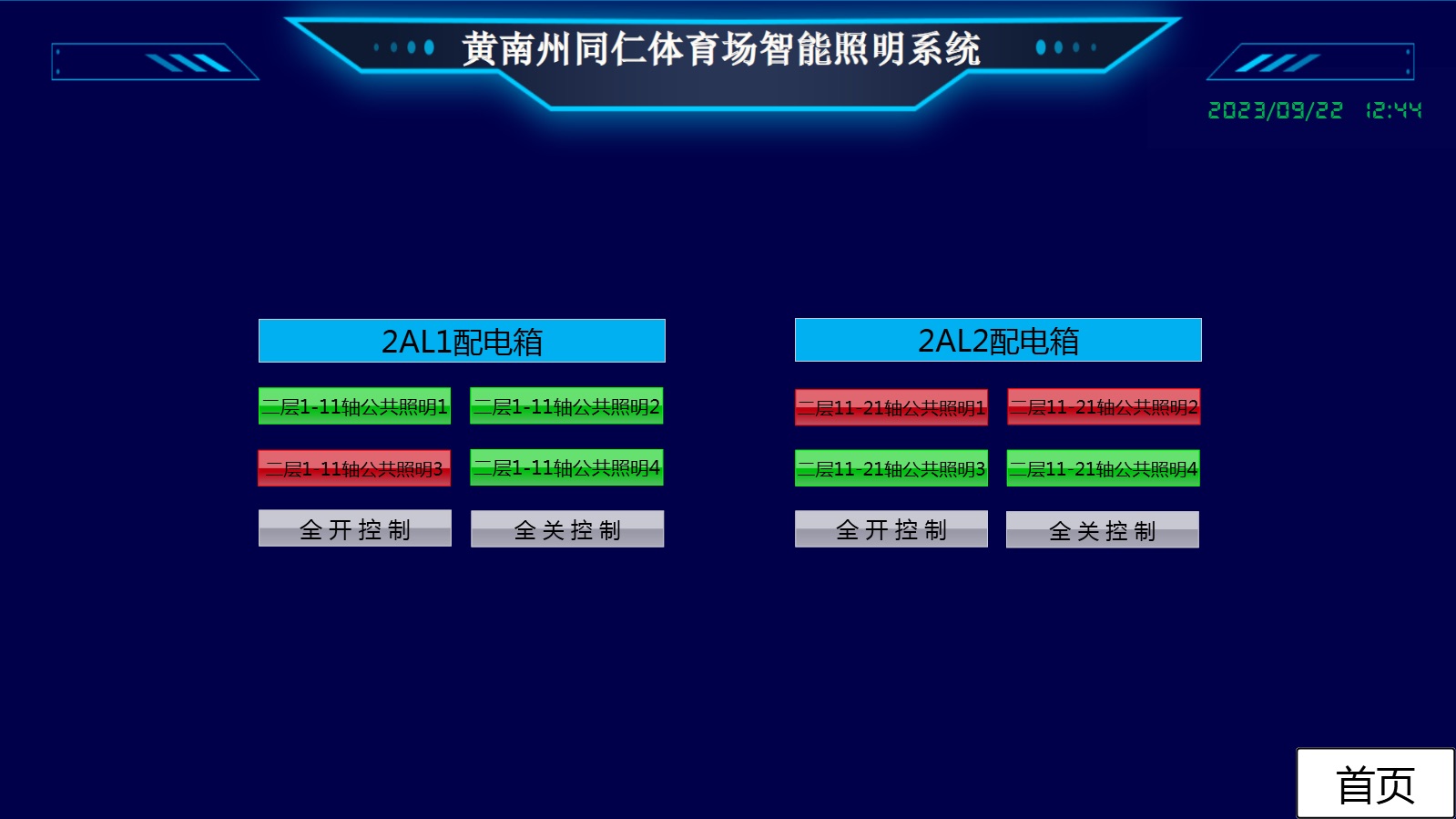 ECS-7000MZM8可编程开关控制器与智能照明控制系统  智能照明控制器  楼宇自控系统