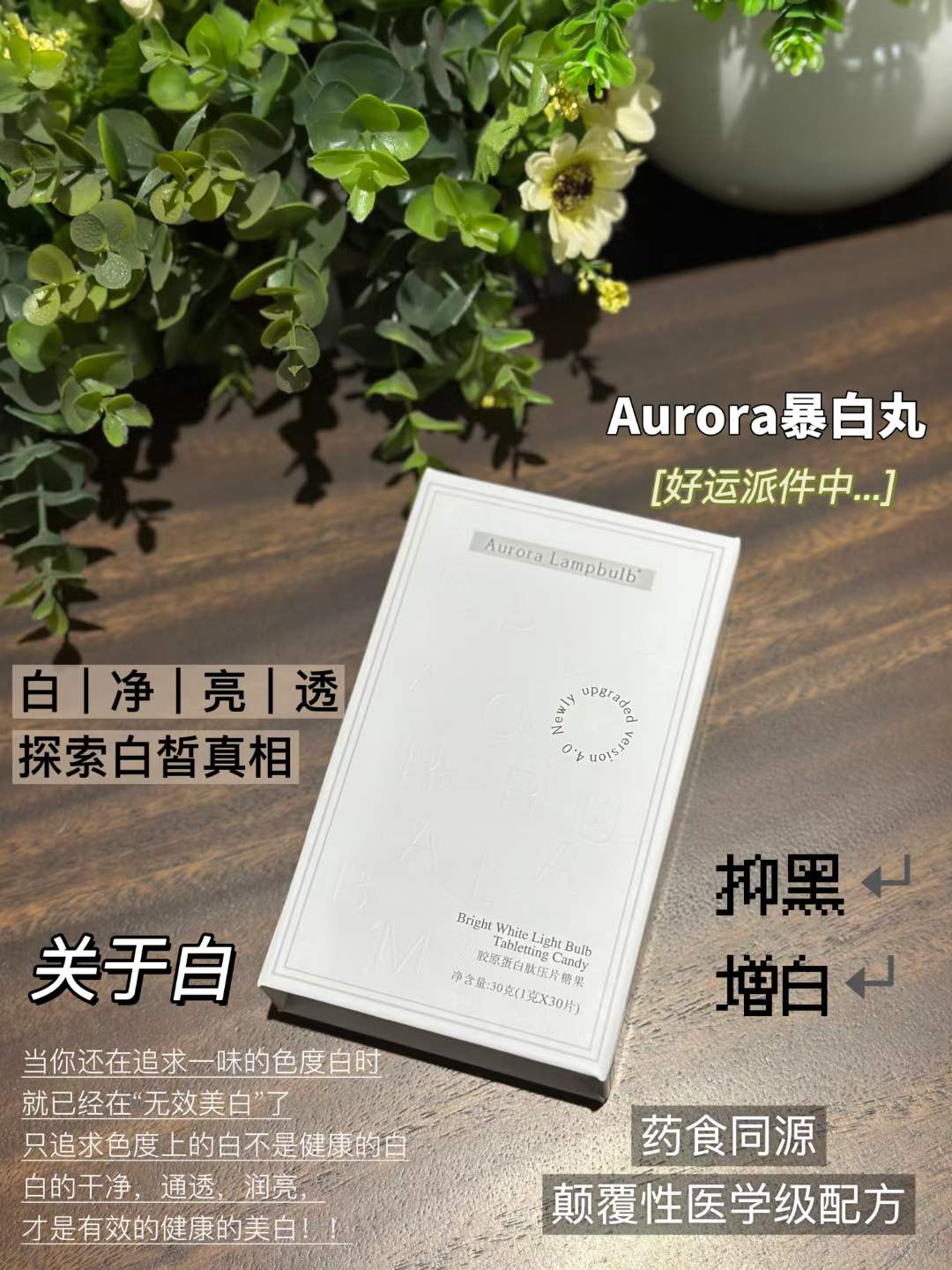 暴白丸  美白  祛斑美白  健康美白