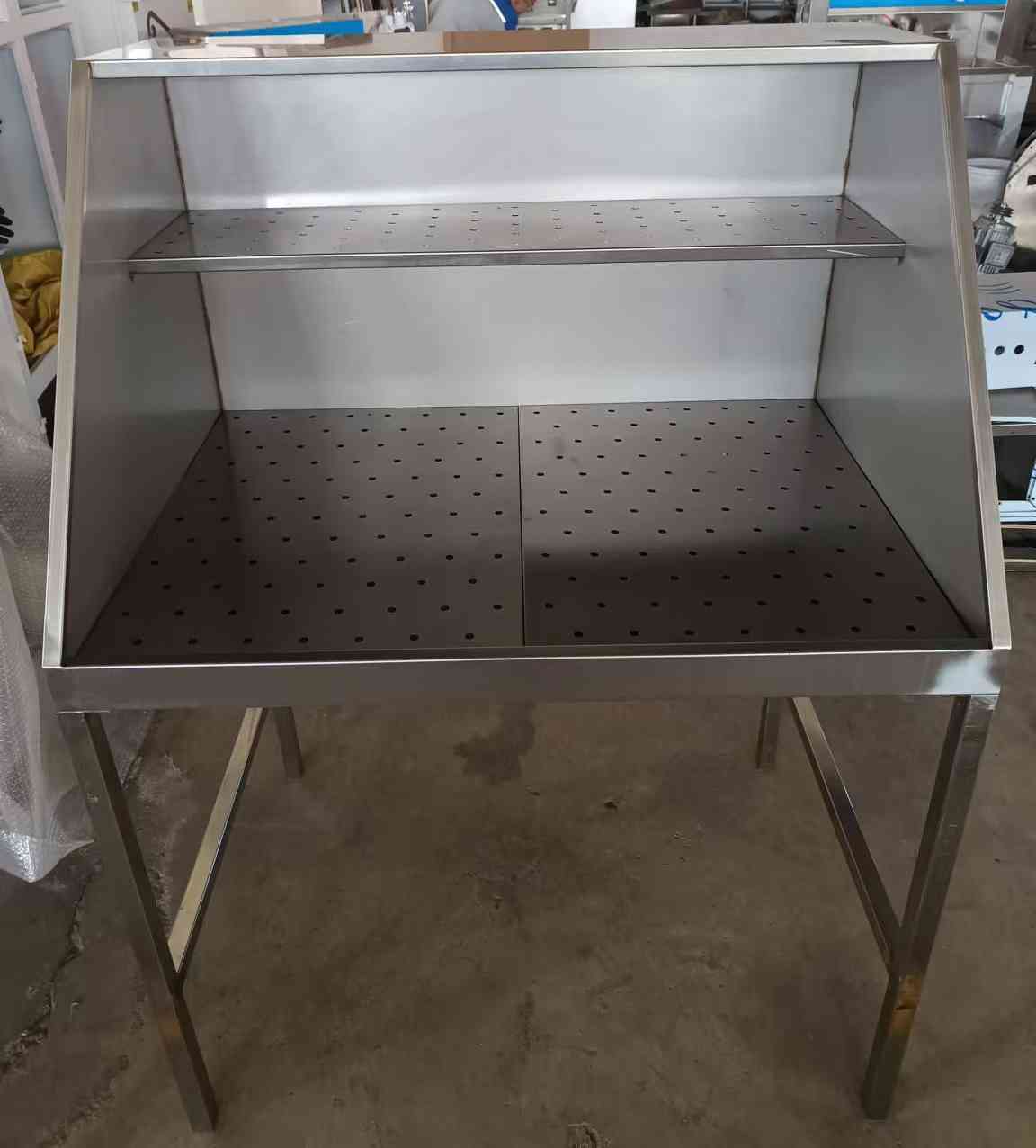 干洗店用商用冲洗台 洗鞋冲洗台厂家 山东不锈钢操作台  不锈钢冲洗台  干洗店用冲洗台
