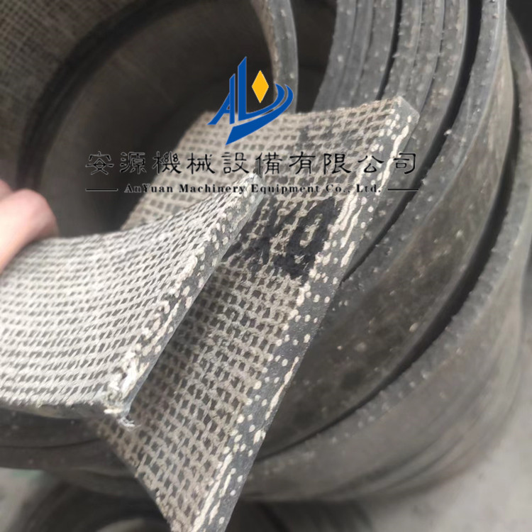 刹车片 河北200*20石棉铜丝橡胶刹车带 矿用绞车用刹车片  超耐磨船用树脂刹车带