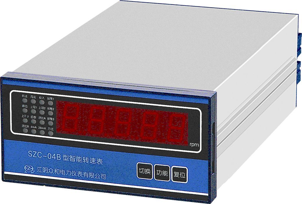 江阴众和SZC-04F-04FG型智能反转速表