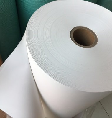 BOPP合成纸白膜材料低密度白膜高密度合成纸材料厂家  bopp白膜  高密度白膜