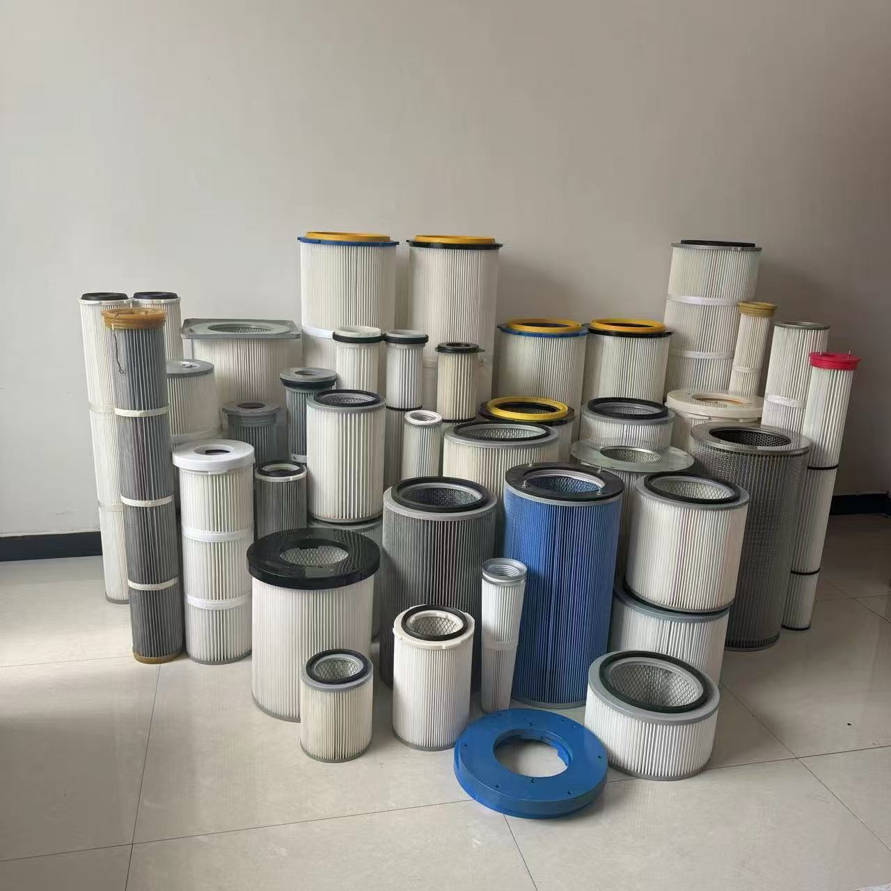 工业环保除尘滤芯滤筒  防静电除尘滤筒  焊烟净化器  六耳快拆除滤芯