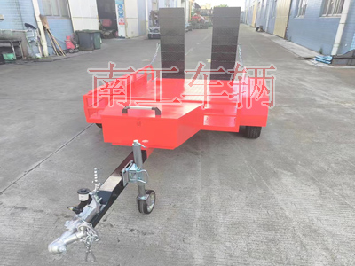 1.5吨灭火机器人用ATV拖车 全挂车  消防车工具拖车  机器人拖车