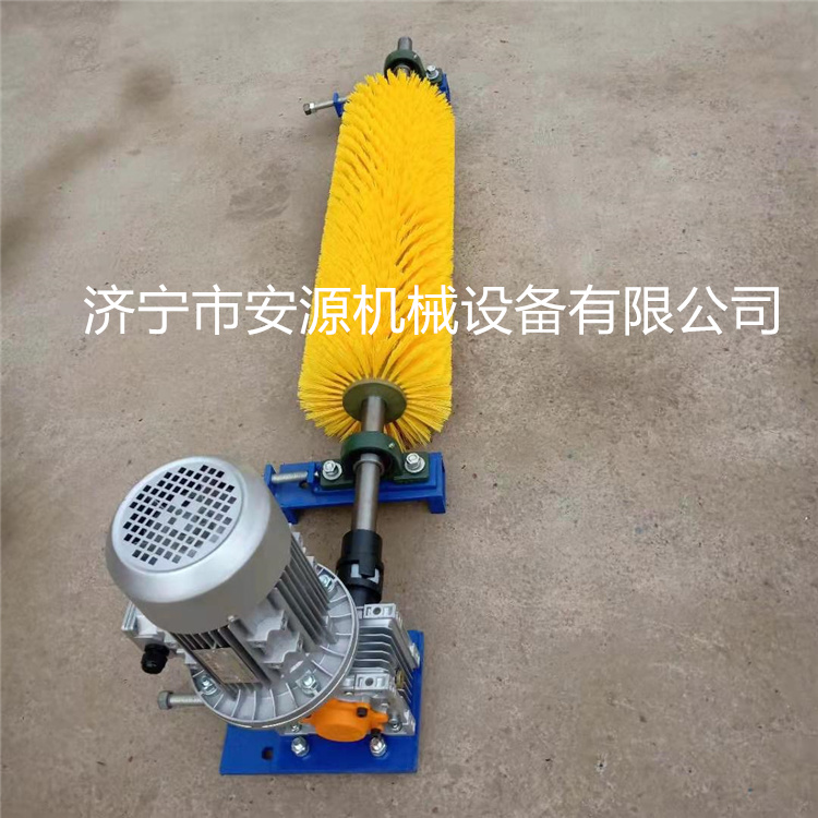 煤矿皮带机滚刷清扫器 毛刷清扫器 井下800电动清扫器  皮带机电动清扫器  无动力毛刷清扫器  防爆电动清扫器