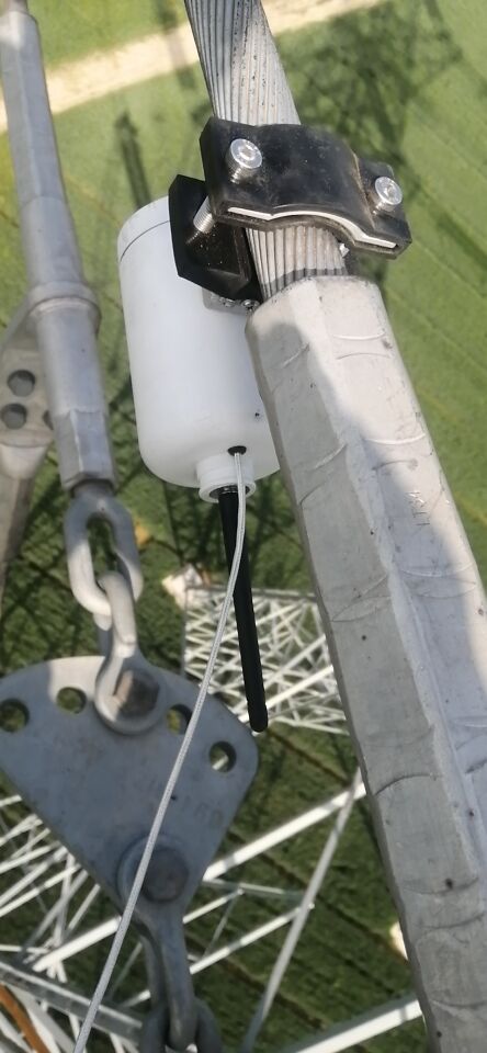 特力康输电线路温度在线监测系统，及时察觉温度异常  导线金具温度监测装置  导线温度监测装置  线路线夹温度监测