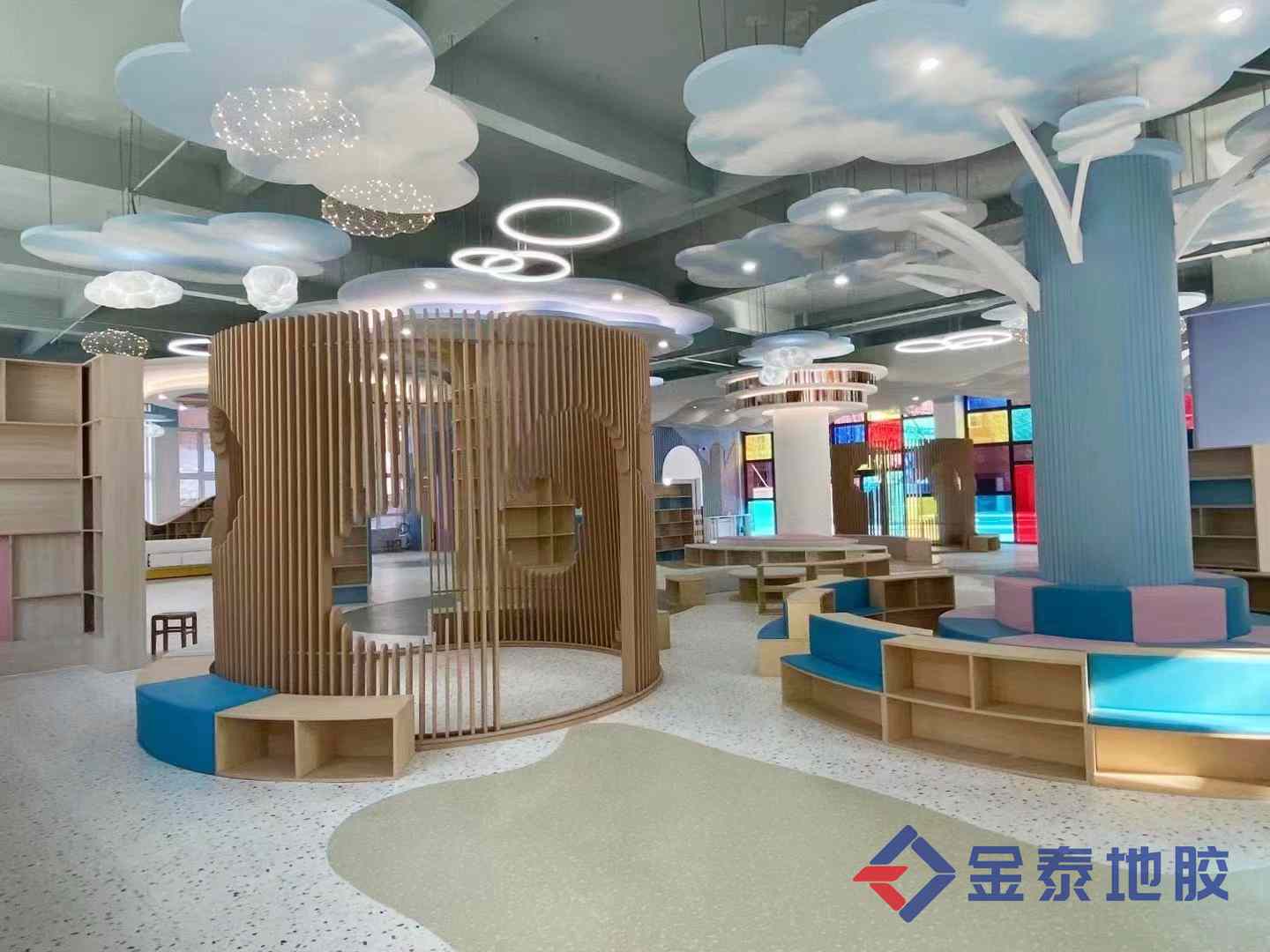 供应潍坊幼儿园地胶  幼儿园PVC地板  幼儿园塑胶地板