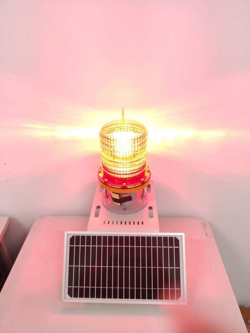 输电铁塔航空障碍灯|太阳能一体化航标灯详解  铁塔航空警示灯