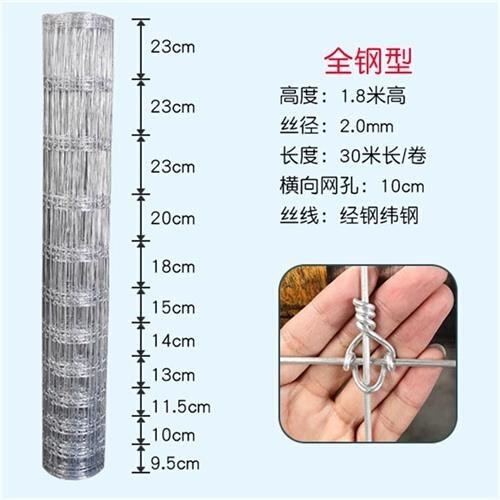 草原专用网 石笼防护网 角铁立柱 牛栏网围栏  草原网  围栏网