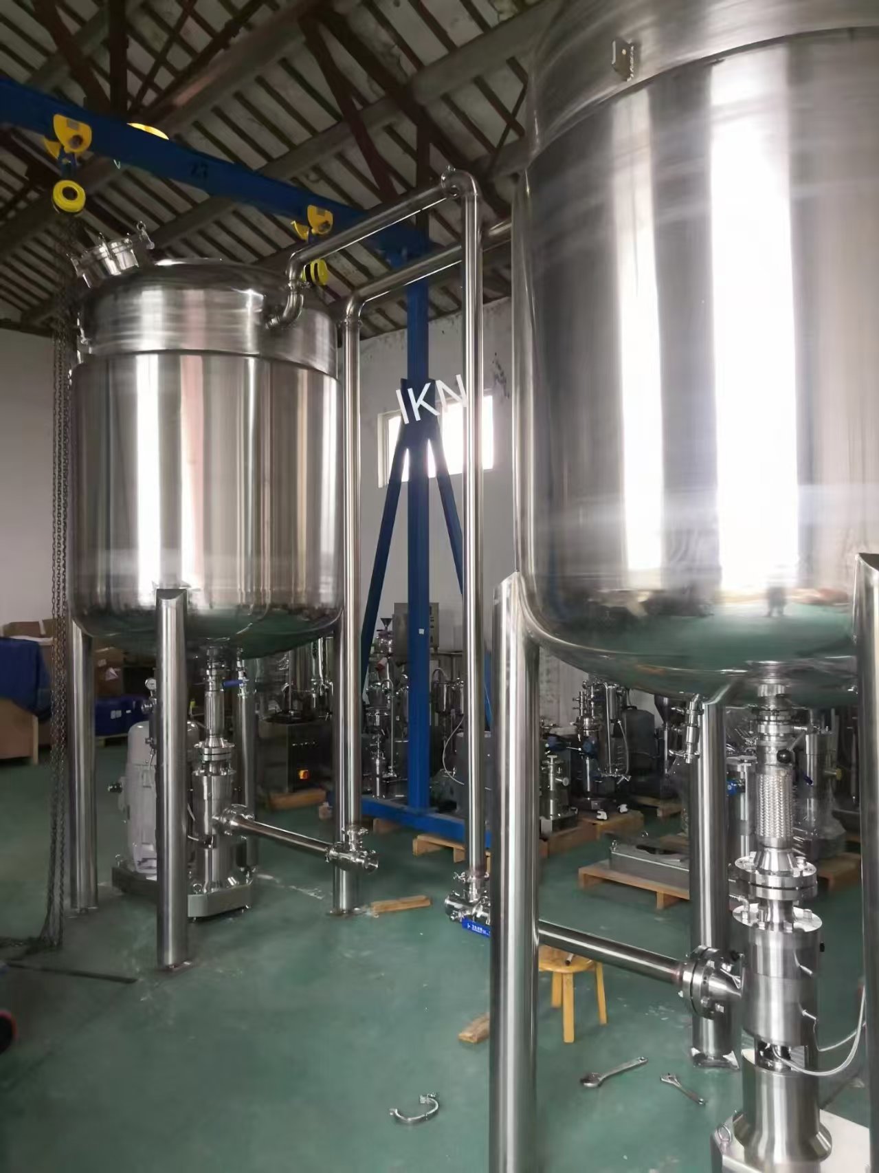高性能水性聚氨酯分散体连续在线式高速乳化机  纳米高速乳化机  水性聚氨酯粘结剂
