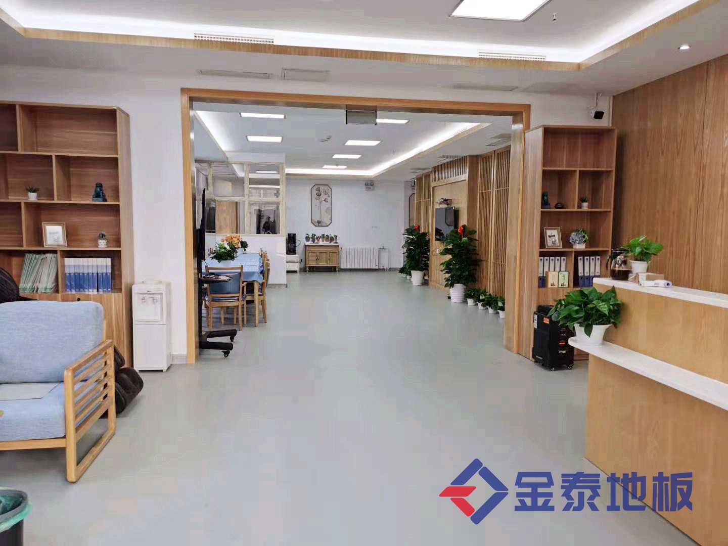 供应潍坊养老院塑胶地板 环保地胶  养老院地胶  养老院PVC地板