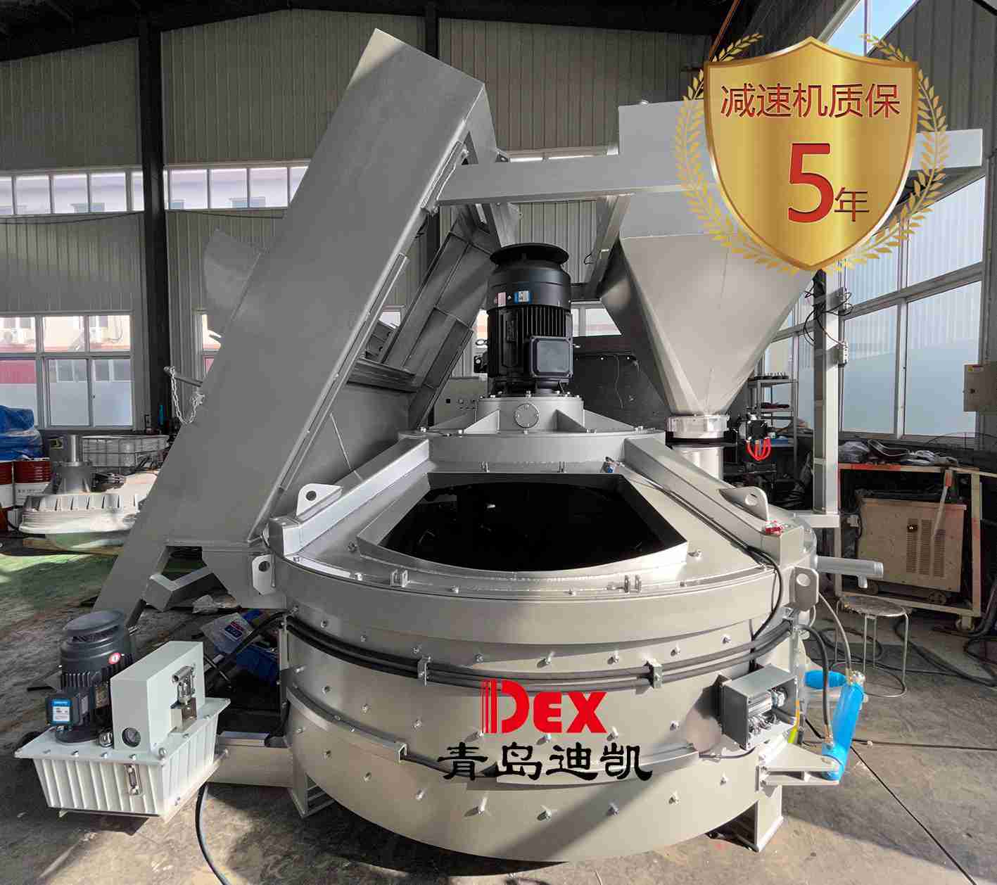 立轴行星式搅拌机从玻璃行业到固废危废处理