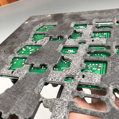 PCBA波峰焊合成石治具东莞合成石测试工装载具定制价格  合成石工装夹具  PCBA治具