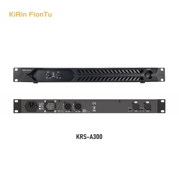 麒麟方图会议 新款300W数字功放 KRS-A300  会议扩声设备  音视频产品  音视频会议