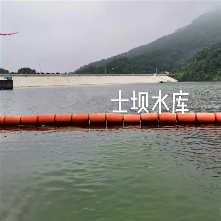 河道拦污浮筒 pe圆柱形浮筒供应  PE浮筒