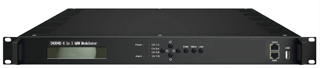 GAINCOM D4304D 四合一复用加扰QAM调制器