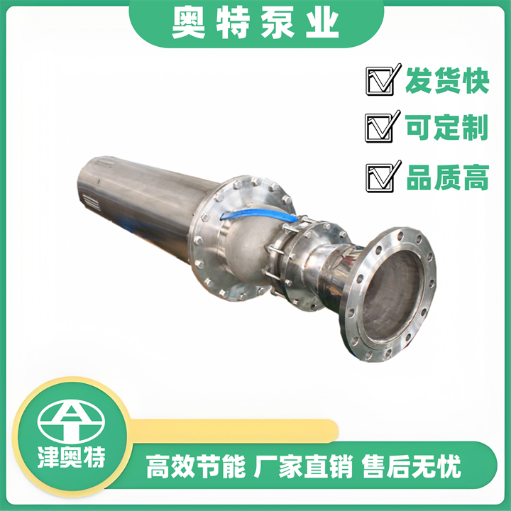 抽海水潜泵 双相钢材质 不锈钢潜水泵 津奥特厂家