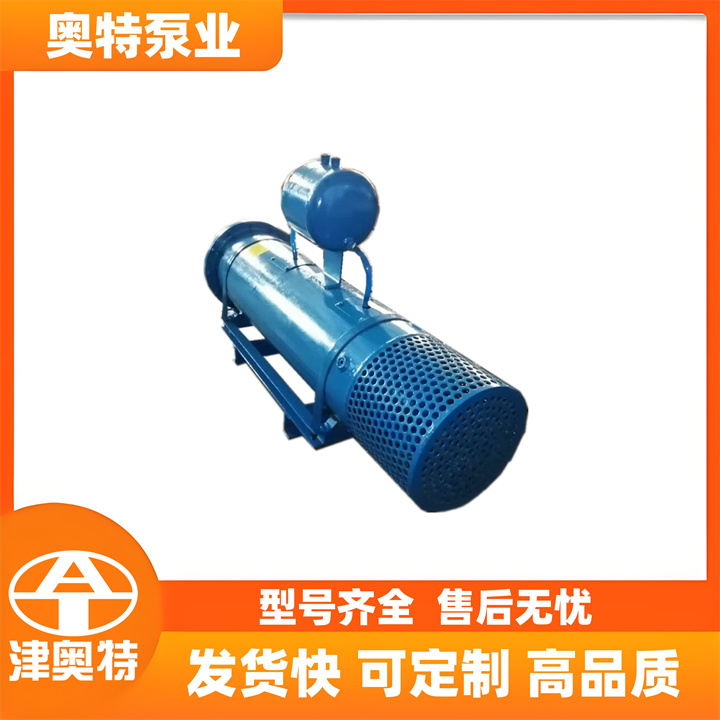 卧式水下排水泵 喷泉景观 卧式潜水泵 津奥特厂家