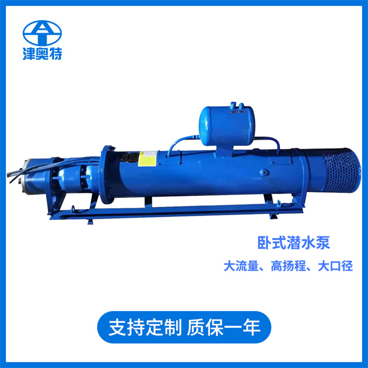 卧式潜水抽水泵 池塘取水 定制出厂 卧式潜水泵 津奥特厂家