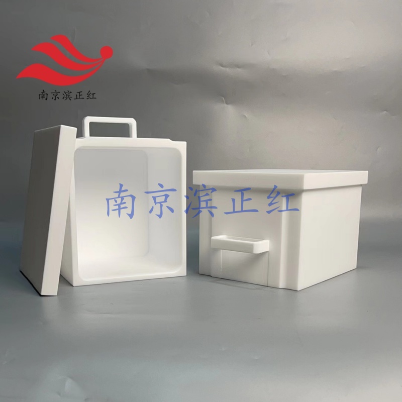 定制四氟方盒带把手耐高温耐腐蚀金属杂质含量低  实验室