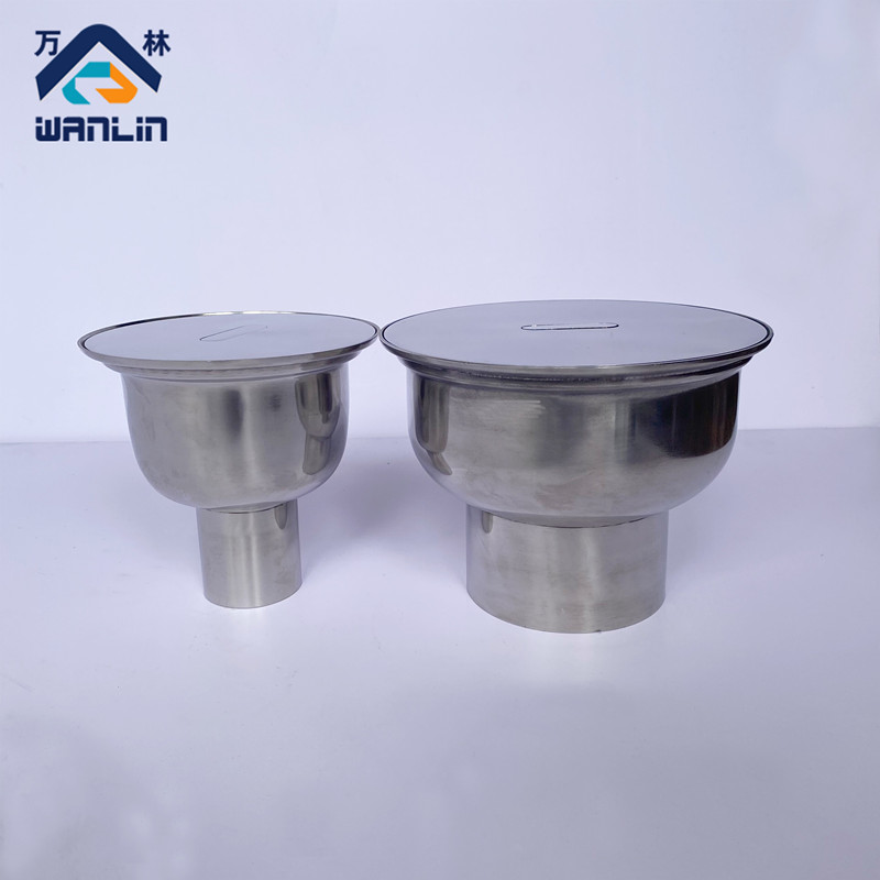 卫生级304不锈钢洁净地漏净化车间药厂专用防臭地漏 GMP洁净地漏