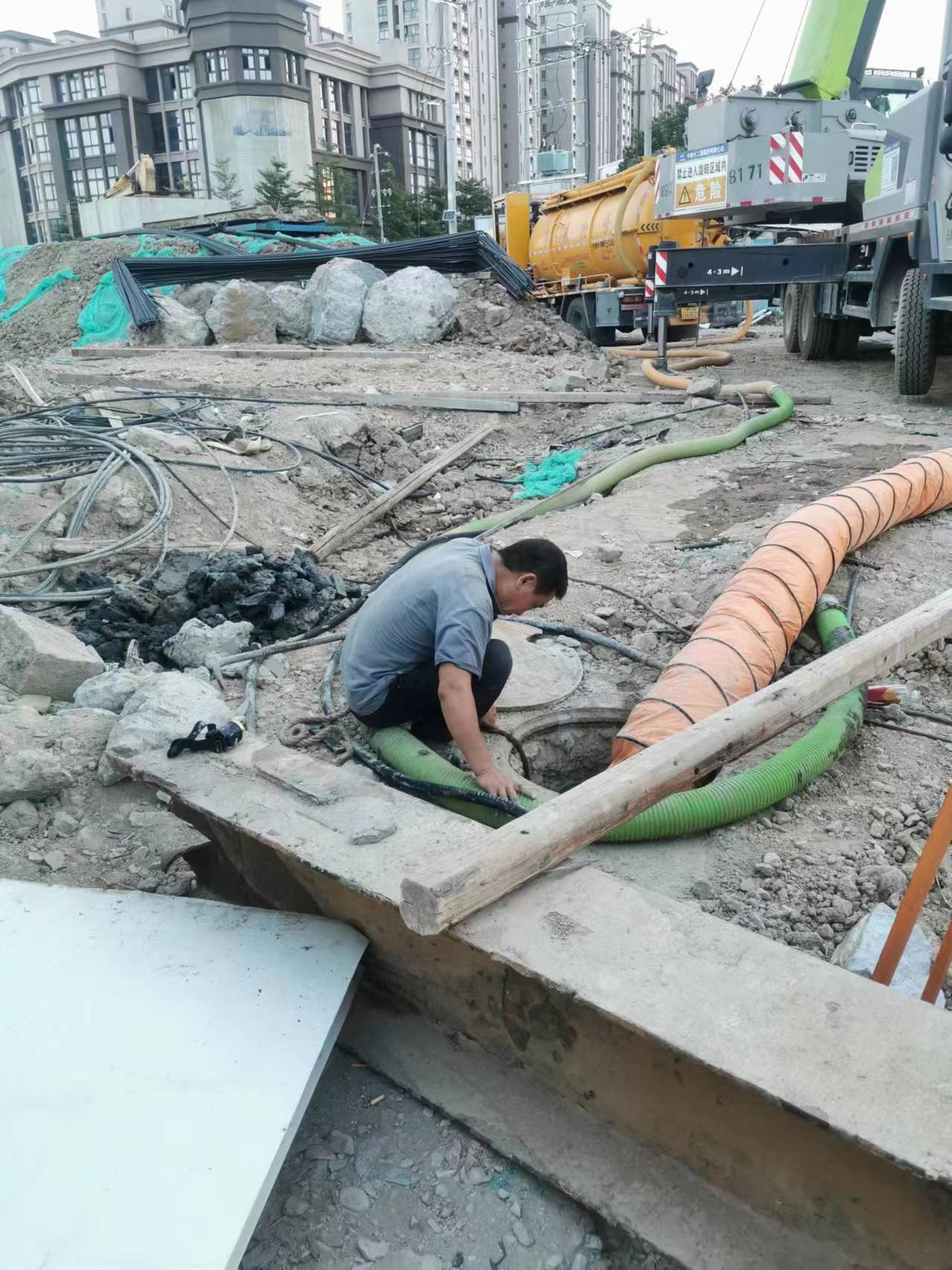 德州市管道疏通、德州市化粪池清理、德州市污水池清理公司