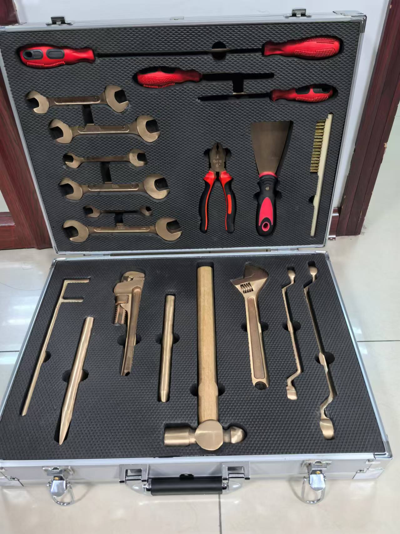 无火花工具组&nbsp;&nbsp;防爆组合工具&nbsp;&nbsp;无火花21件套